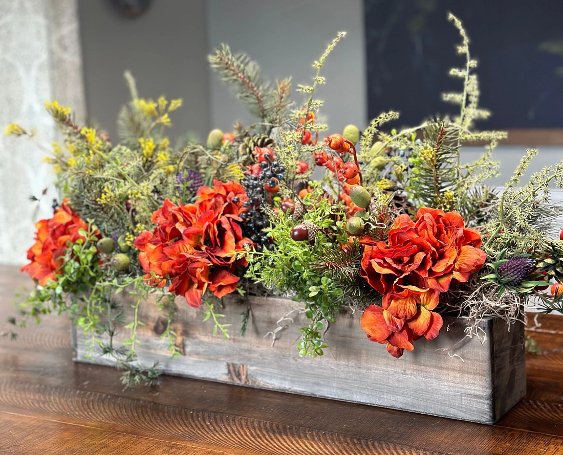 The Heart of Thanksgiving. Elegant Flower Arrangement Ideas